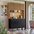 Cozinha Compacta Style 2491 Freijo / Nero - Kits Parana - Imagem 2