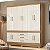 Guarda Roupa 10 Portas New Murano Amendola / Off White - Imagem 2