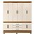 Guarda Roupa 10 Portas New Murano Amendola / Off White - Imagem 3