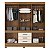 Guarda Roupa 10 Portas New Murano Amendola / Off White - Imagem 4
