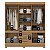 Guarda Roupa 10 Portas New Murano Amendola Touch Demóbile - Imagem 7