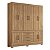 Guarda Roupa 10 Portas New Murano Amendola Touch Demóbile - Imagem 1