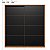 Guarda Roupa 2 Portas Belga Nogueira / Preto Prime Demartêz - Imagem 9