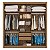 Guarda Roupa 3 Portas Casal Residence Amendola / Off White - Imagem 4