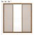 Guarda Roupa 3 Portas Casal Residence Amendola / Off White - Imagem 7