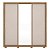 Guarda Roupa 3 Portas Casal Residence Amendola / Off White - Imagem 3