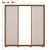 Guarda Roupa 3 Portas Casal Residence Amendola / Off White - Imagem 7