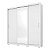 Guarda Roupa 3 Portas Casal Residence Branco - Demóbile - Imagem 1