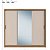 Guarda Roupa 3 Portas Dalila Amendola / Off White Demóbile - Imagem 9