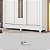 Guarda Roupa 3 Portas Ravel Casal Branco Demóbile - Imagem 5