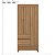 Guarda Roupa 3 Portas Wind Amendola Touch - Demóbile - Imagem 8