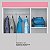 Guarda Roupa 3 Portas Wind Branco / Rosa Flex Demóbile - Imagem 6
