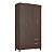 Guarda Roupa 4 Portas Astro Café Touch Demóbile - Imagem 1