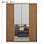 Guarda Roupa 4 Portas Attore Amendola Touch Demartêz - Imagem 8