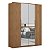 Guarda Roupa 4 Portas Attore Amendola Touch Demartêz - Imagem 1