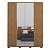 Guarda Roupa 4 Portas Attore Amendola Touch Demartêz - Imagem 3