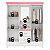 Guarda Roupa 4 Portas Capelinha Lord Branco / Rosa Flex - Imagem 8