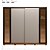 Guarda Roupa 4 Portas Laredo Nogueira / Nude Prime Demartêz - Imagem 9