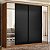 Guarda Roupa 4 Portas Laredo Nogueira / Preto Prime Demartêz - Imagem 6
