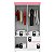 Guarda Roupa 4 Portas Lótus Branco / Rosa Flex Demóbile - Imagem 8