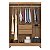 Guarda Roupa 6 Portas Ecom 2 Amendola Touch Demóbile - Imagem 3