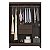 Guarda Roupa 6 Portas Ecom 2 Café Touch Demóbile - Imagem 3