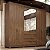 Guarda Roupa 6 Portas Giardino Nogueira Touch Demóbile - Imagem 2