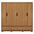 Guarda Roupa 6 Portas Himalaia Amendola Touch Demóbile - Imagem 3