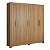 Guarda Roupa 6 Portas Prático Amendola Touch Demóbile - Imagem 1