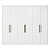 Guarda Roupa 6 Portas Sumatra Casal Branco Demóbile - Imagem 3