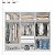 Guarda Roupa 6 Portas Venice Casal Branco Demóbile - Imagem 7