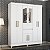 Guarda Roupa 8 Portas Munique Casal Branco Demóbile - Imagem 2
