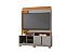 Home Theater Bancada Corcovado Fendi / Cinamomo Grappa - Imagem 1