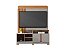 Home Theater Bancada Corcovado Fendi / Cinamomo Grappa - Imagem 4