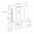 Home Theater Bancada Vivaz 1.6 Cinamomo / Off White Grappa - Imagem 5