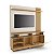 Home Theater Rack Artheo Cinamomo / Off White - HB - Imagem 2