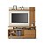 Home Theater Rack Artheo Cinamomo / Off White - HB - Imagem 7