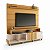 Home Theater Rack Bold Cinamomo / Off White - HB - Imagem 5