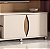 Home Theater Rack Luxor Castanho / Off White - HB - Imagem 3