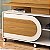 Home Theater Rack Orbis Cinamomo / Off White - HB - Imagem 3