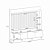 Home Theater Rack Titan Castanho / Off White - HB - Imagem 5