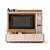 Home Theater Rack Titan Cinamomo / Off White - HB - Imagem 6