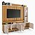 Home Theater Rack Titan Cinamomo / Off White - HB - Imagem 5
