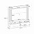 Home Theater Suspenso Cosmo Cinamomo / Off White - HB - Imagem 8