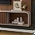 Home Theater Suspenso Empire Castanho / Off White - HB - Imagem 4