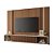 Home Theater Suspenso Empire Castanho / Off White - HB - Imagem 1