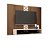 Home Theater Suspenso Form Castanho / Off White - HB - Imagem 1