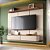 Home Theater Suspenso Galax Off White / Castanho - HB - Imagem 2