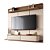 Home Theater Suspenso Galax Off White / Castanho - HB - Imagem 1