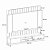 Home Theater Suspenso Illusion 1.8 Off White / Cinamomo - HB - Imagem 8